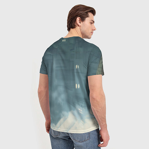 Мужская футболка Бэтмен старый стиль / 3D-принт – фото 4