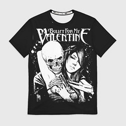 Мужская футболка Bullet for my valentine black