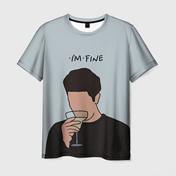 Мужская футболка Ross - im fine