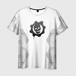 Футболка мужская Gears of War white poly, цвет: 3D-принт
