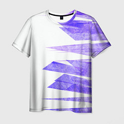 Мужская футболка Color white purple