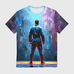 Мужская футболка Боец джиу-джитсу