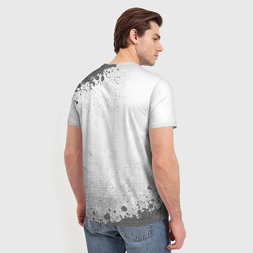 Мужская футболка Paramore - white gradient / 3D-принт – фото 4