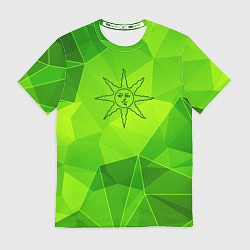 Футболка мужская Dark Souls green poly, цвет: 3D-принт