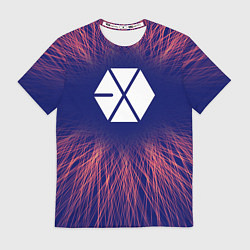 Мужская футболка Exo red energy