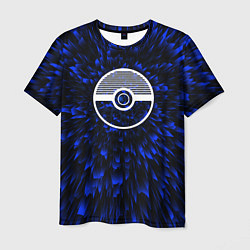 Мужская футболка Pokemon blue energy