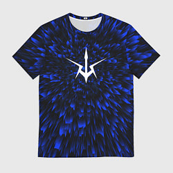 Футболка мужская Code Geass blue energy, цвет: 3D-принт