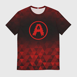 Мужская футболка Aerosmith red poly