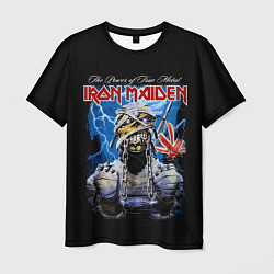 Футболка мужская Powerslave Iron Maiden - мумия, цвет: 3D-принт