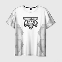 Мужская футболка GTA white poly