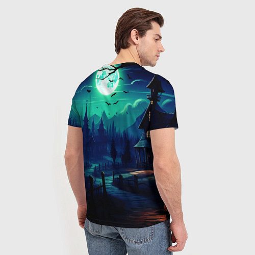 Мужская футболка Day of the Dead - Хэллоуин / 3D-принт – фото 4