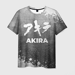 Мужская футболка Akira - grey gradient