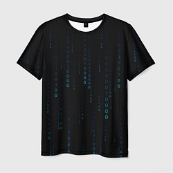 Мужская футболка Color black blue