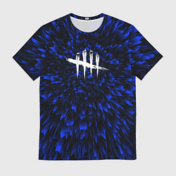 Мужская футболка Dead by Daylight blue energy