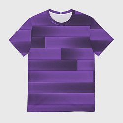 Футболка мужская Color purple square, цвет: 3D-принт