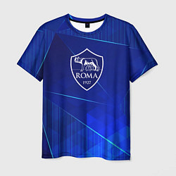 Мужская футболка Roma blue poly