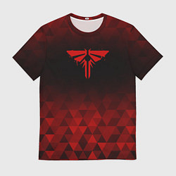 Футболка мужская The Last Of Us red poly, цвет: 3D-принт