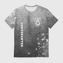 Футболка мужская Galatasaray - grey gradient вертикально, цвет: 3D-принт