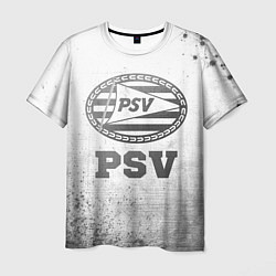 Мужская футболка PSV - white gradient