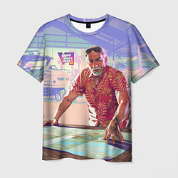 Мужская футболка GTA 6 Брайан Хедер