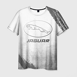 Футболка мужская Jaguar - white gradient, цвет: 3D-принт