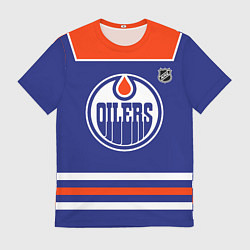 Футболка мужская Edmonton Oilers - NHL team, цвет: 3D-принт