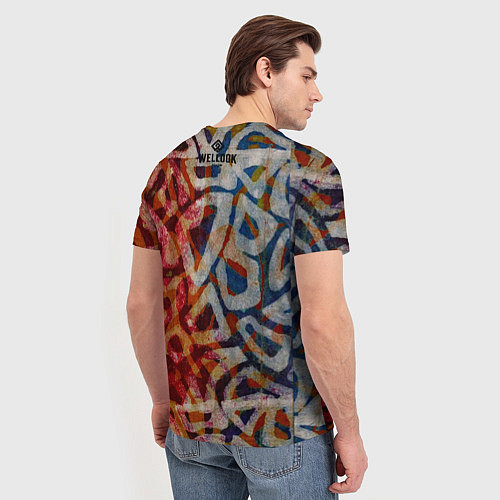 Мужская футболка Acra Batik / 3D-принт – фото 4