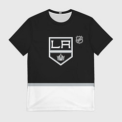 Футболка мужская Лос Анджелес Кингз хоккей, цвет: 3D-принт