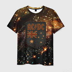 Футболка мужская ACDC в стиле нашивки, цвет: 3D-принт