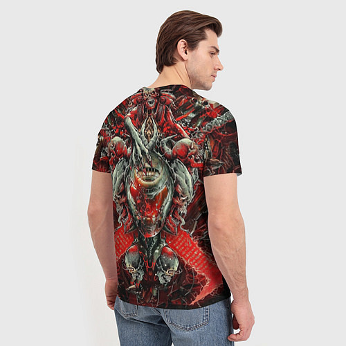 Мужская футболка Doom постер к игре / 3D-принт – фото 4