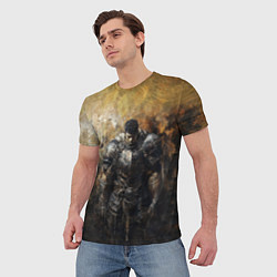 Футболка мужская Воин Гатц в броне, цвет: 3D-принт — фото 2
