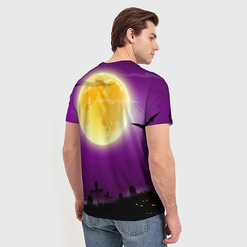 Мужская футболка Deadboy Bones / 3D-принт – фото 4