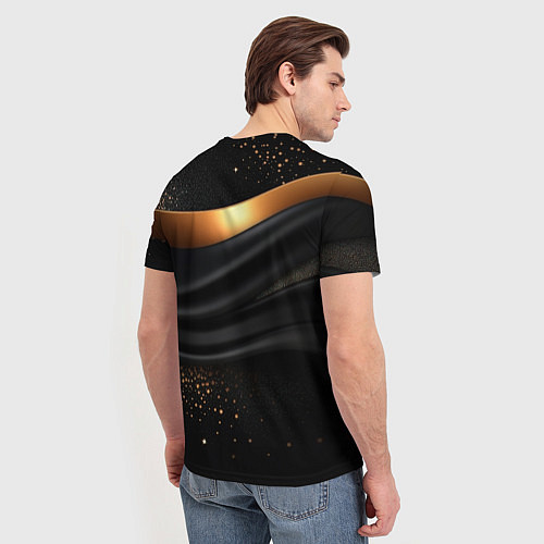 Мужская футболка Lana Del Rey в ретро платье / 3D-принт – фото 4