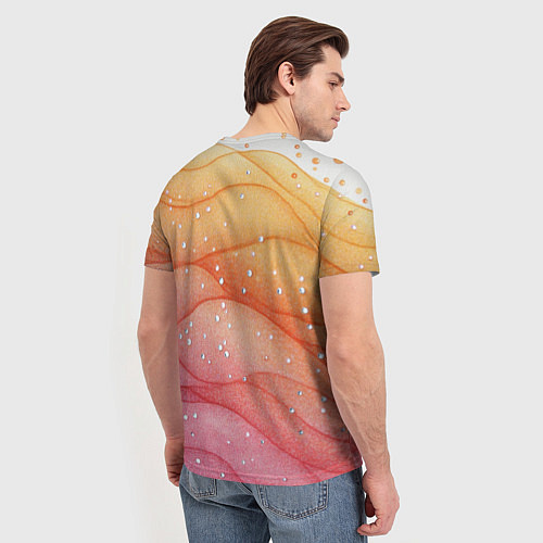 Мужская футболка Lana Del Rey в образе гитаристки / 3D-принт – фото 4