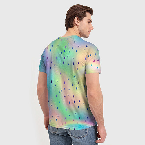 Мужская футболка Lana Del Rey сидит обняв колени / 3D-принт – фото 4