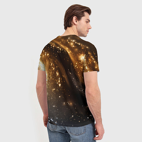 Мужская футболка Леди Гага ретро стиль / 3D-принт – фото 4
