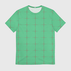 Мужская футболка Color green stripes