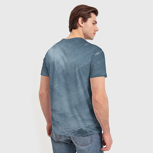 Мужская футболка Саша - победитель по жизни / 3D-принт – фото 4