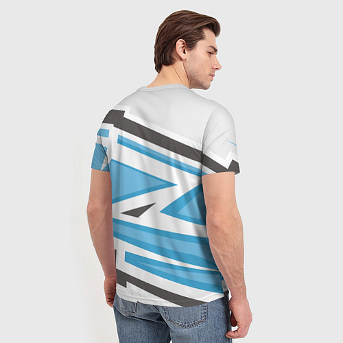 Мужская футболка Если Саня опоздал значит так надо / 3D-принт – фото 4