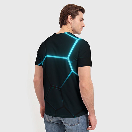 Мужская футболка Авторитет Саши не обсуждается сто процентов / 3D-принт – фото 4