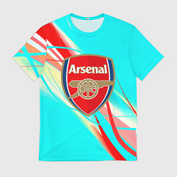 Мужская футболка Arsenal stripes