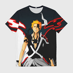 Мужская футболка Ичиго Куросаки Блич