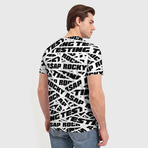 Мужская футболка AAP Rocky barcelona / 3D-принт – фото 4