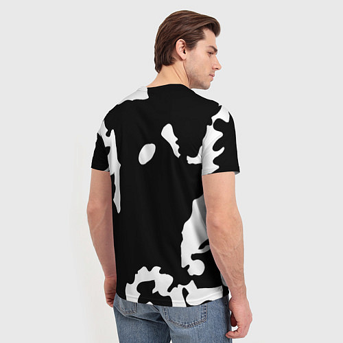 Мужская футболка Арсенал камуфляжные краски / 3D-принт – фото 4