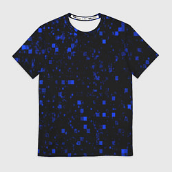 Мужская футболка Color blue khaki