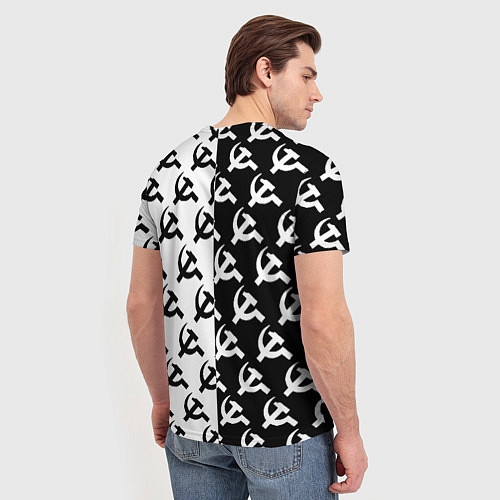 Мужская футболка Borussia паттерн ссср / 3D-принт – фото 4