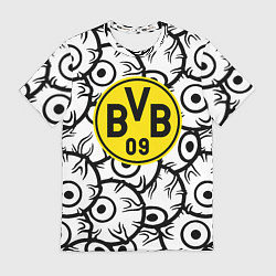 Мужская футболка Borussia глаза текстура