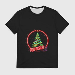 Футболка мужская New year, цвет: 3D-принт