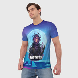 Футболка мужская Рейвен Fortnite, цвет: 3D-принт — фото 2