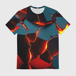 Футболка мужская Orange glow, цвет: 3D-принт